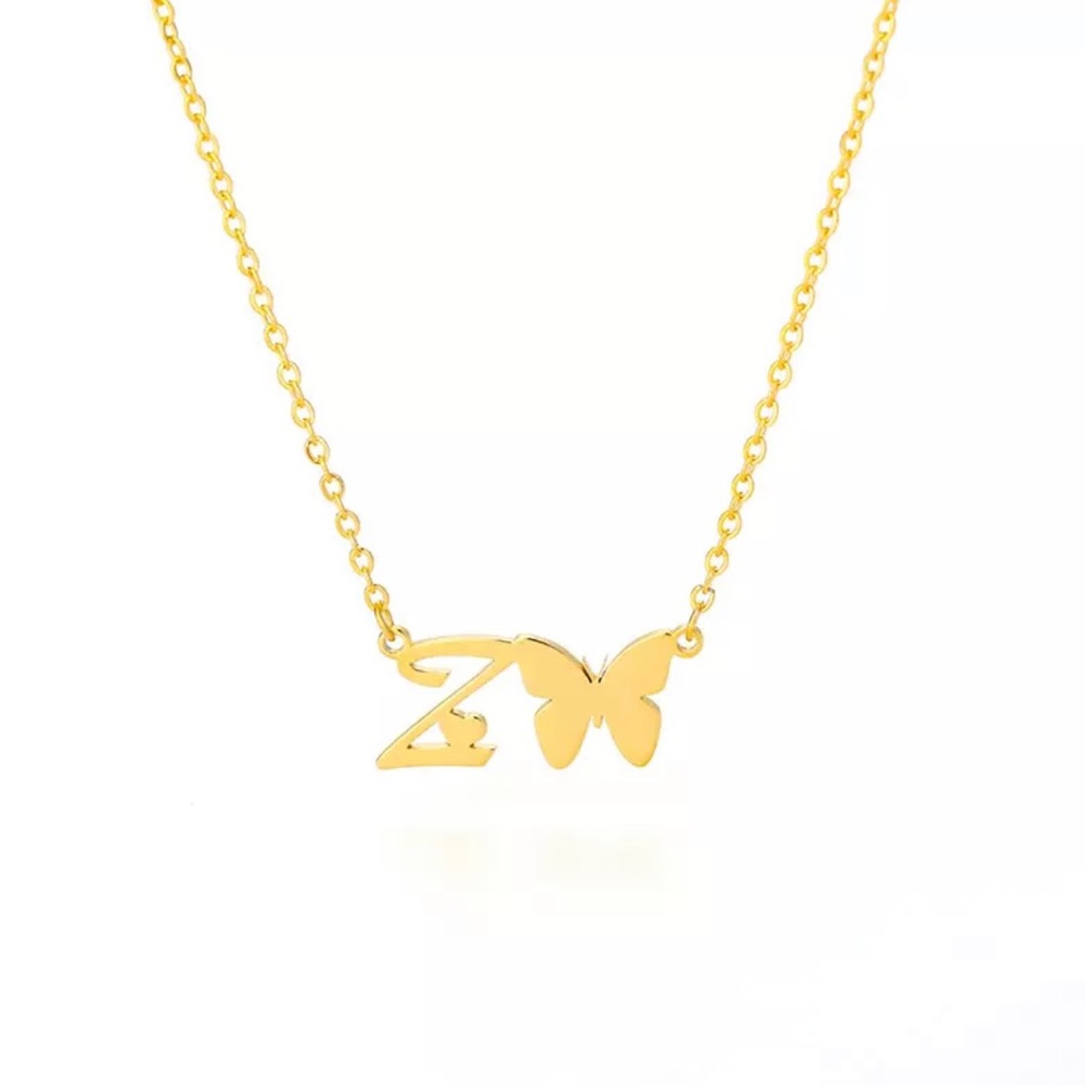 INITIAL LETTER “Z” NECKLACE